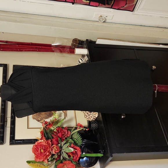 Black Sparkly Cocktail Dress - Picture 1 of 4